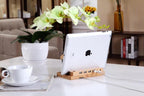 Bamboo Docking Station With 4 USB Port