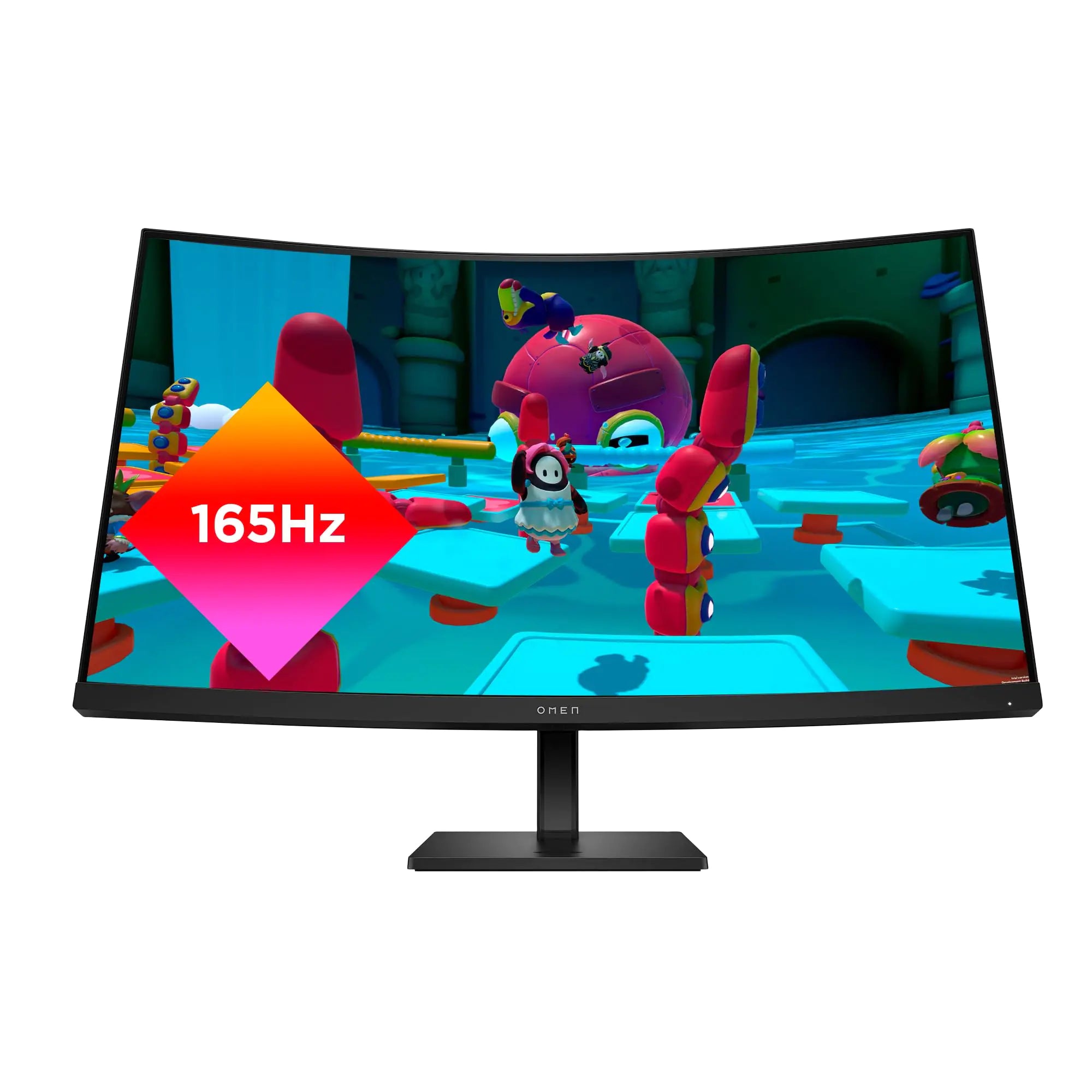HP OMEN 32c Curved Gaming Monitor 31.5 Inch QHD 165Hz AMD FreeSync EyeSafe Certified Adjustable Stand VESA Mountable 99% sRGB 90% DCI-P3 400 nits for Gaming Console PC Desktop - Black (Renewed)