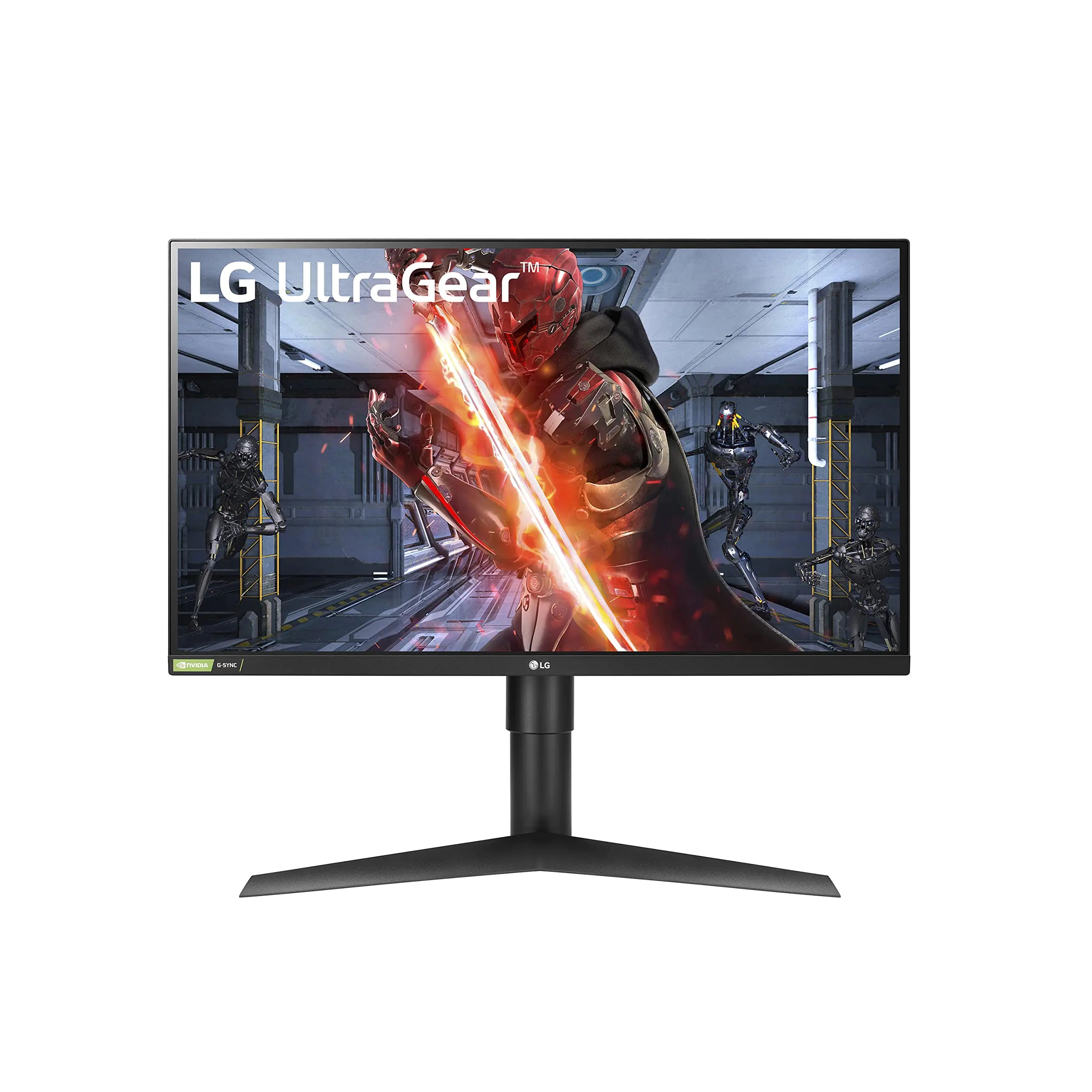 LG 27GL83A-B 27 Inch Ultragear QHD IPS 1ms NVIDIA G-SYNC Compatible Gaming Monitor Black (Renewed)