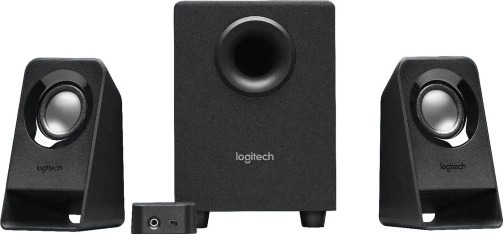 Logitech Multimedia 2.1 Speakers Z213 for PC and Mobile Devices (980-000941) - Black (Renewed)
