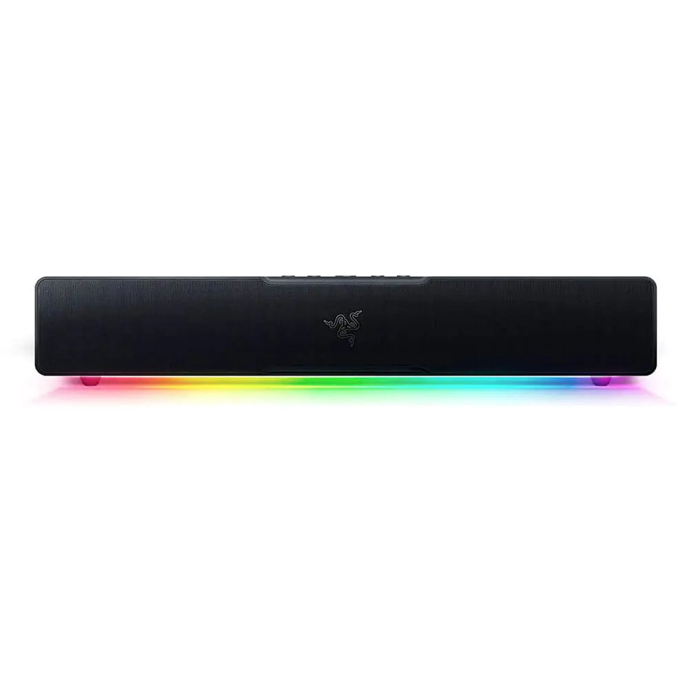 Razer Leviathan V2 X PC Soundbar with Full-Range Drivers - Compact Design - Chroma RGB - USB Type C Power and Audio Delivery - Bluetooth 5.0 - for PC Laptop Smartphones Tablets & Nintendo Switch