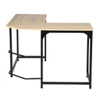 L Shaped Computer Desk PC Laptop Table Wood Workstation Furniture